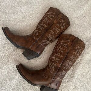 Ariat Brown Heeled Boots